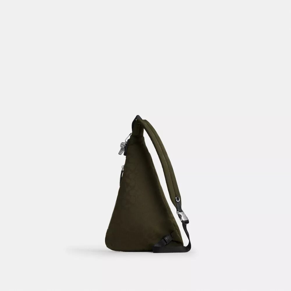 Lachlan Sling in Signature Nylon