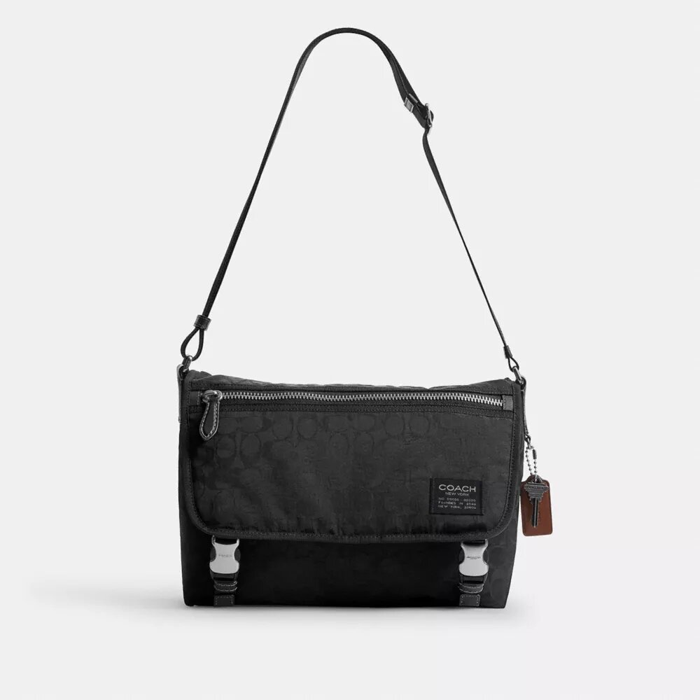 Lane Messenger in Signature Nylon