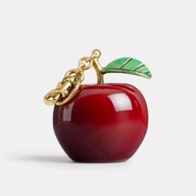 Large Apple Bag Charm