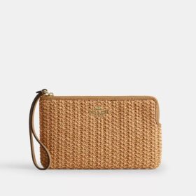 Large Corner Zip Wristlet