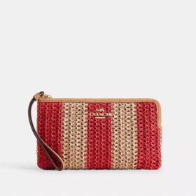 Large Corner Zip Wristlet