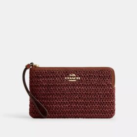 Large Corner Zip Wristlet