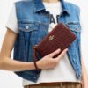 Large Corner Zip Wristlet
