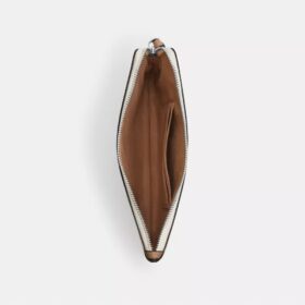 Large Corner Zip Wristlet in Signature Canvas
