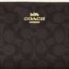 Large Corner Zip Wristlet in Signature Canvas