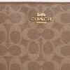Large Corner Zip Wristlet in Signature Canvas