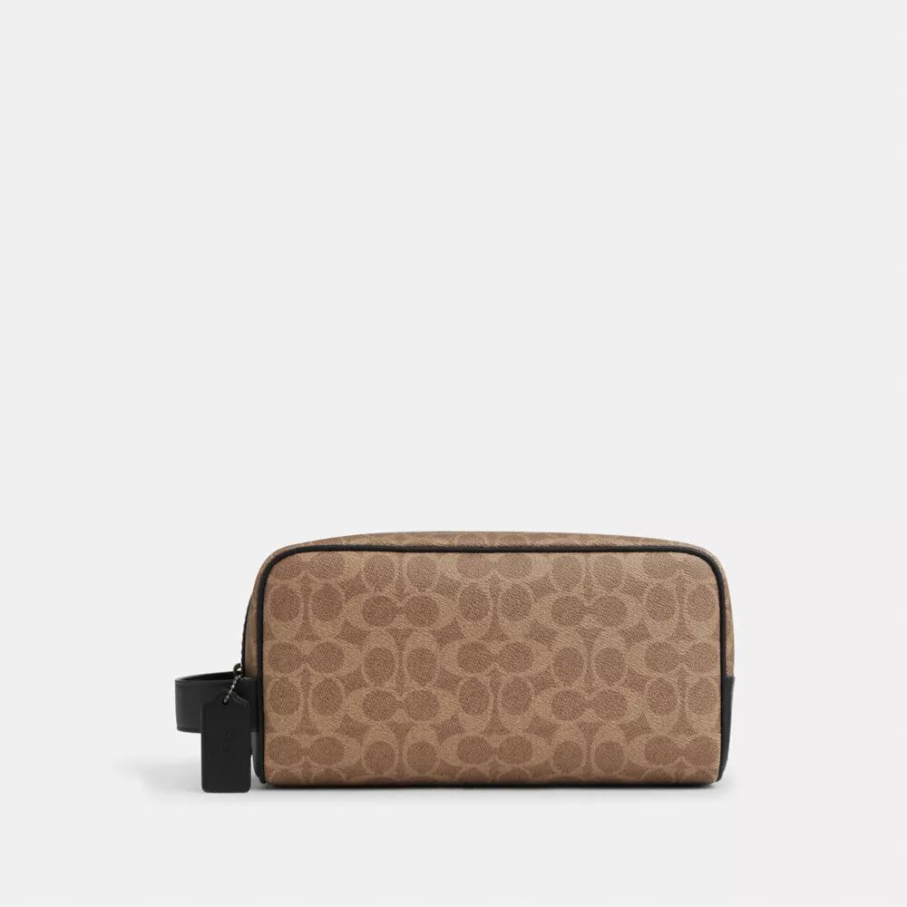 Large Travel Kit in Signature Canvas