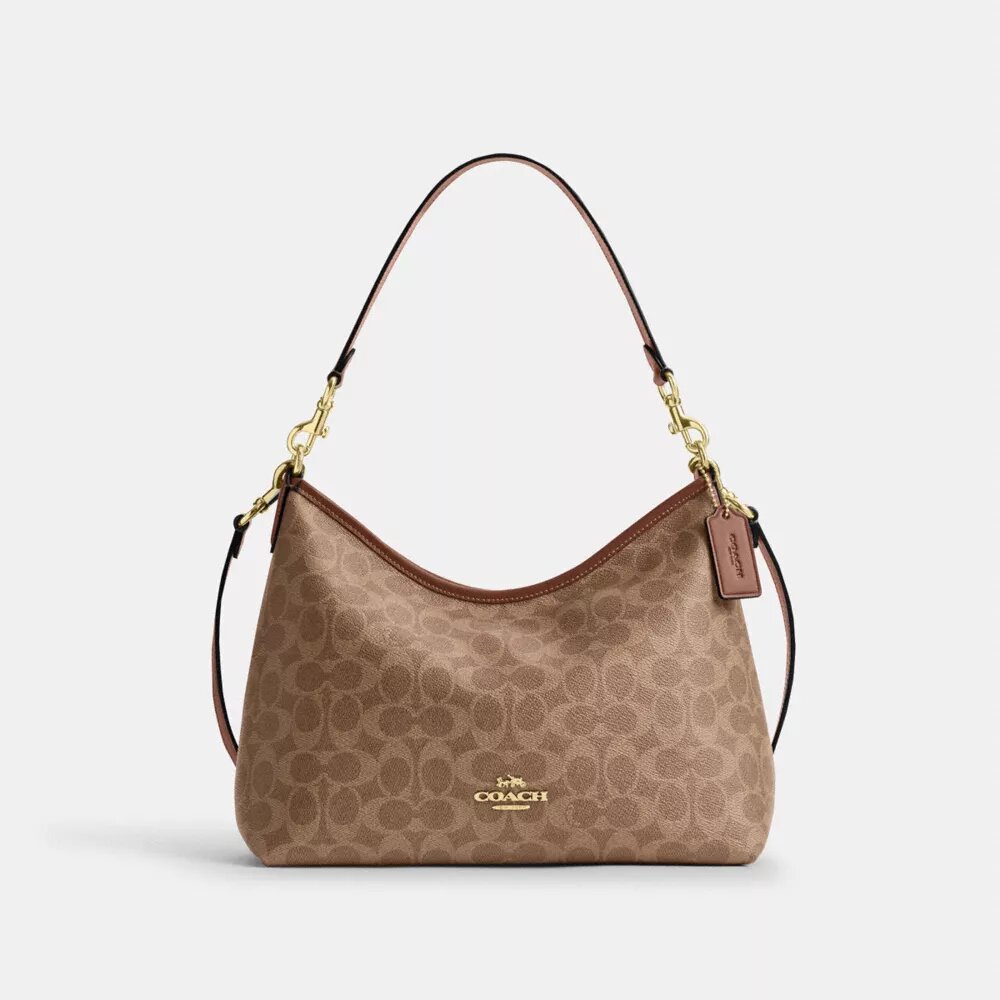 Laurel Shoulder Bag in Signature Canvas