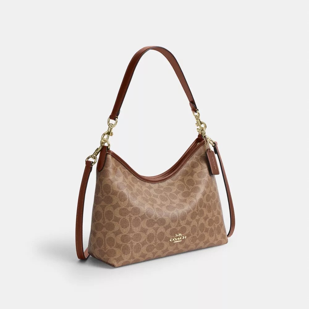 Laurel Shoulder Bag in Signature Canvas