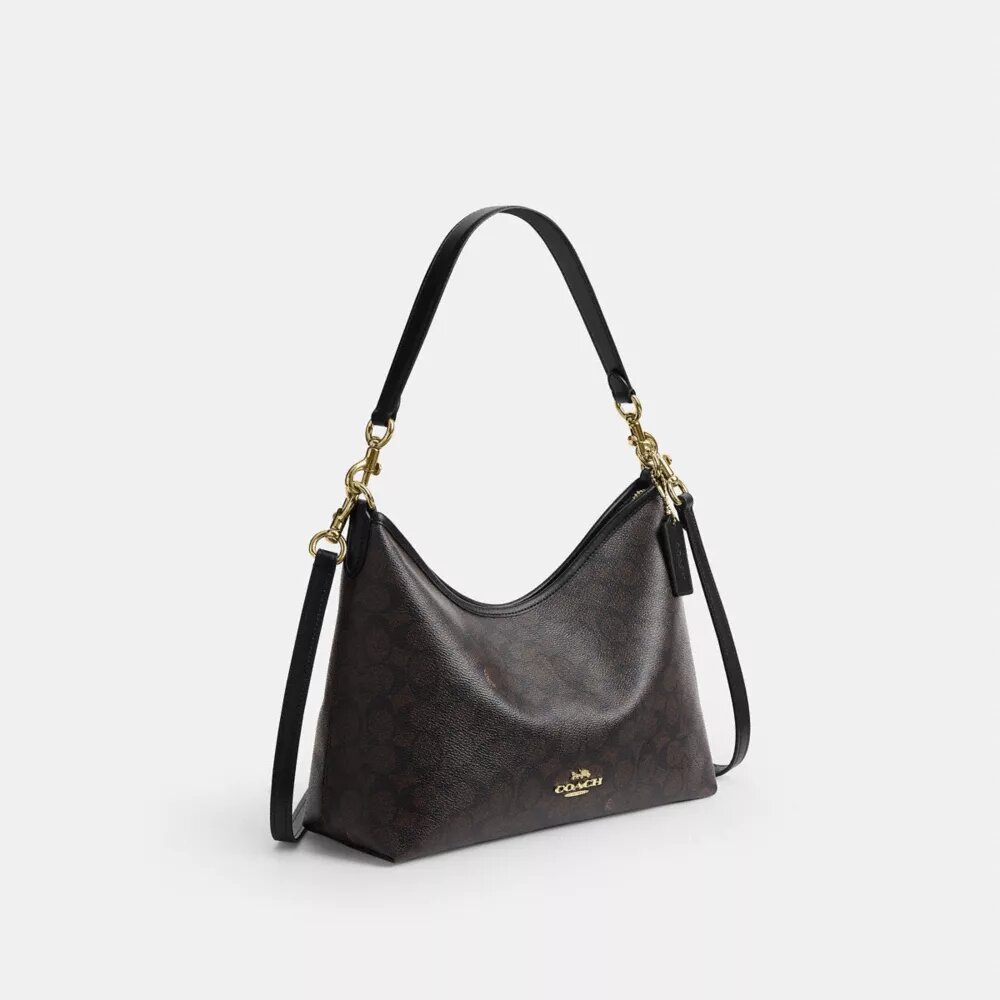 Laurel Shoulder Bag in Signature Canvas