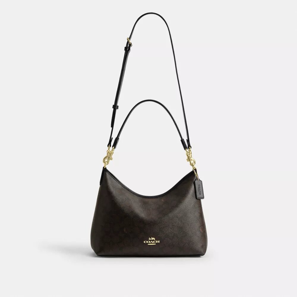 Laurel Shoulder Bag in Signature Canvas
