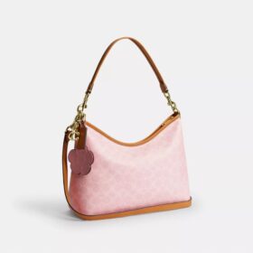 Laurel Shoulder Bag in Signature Canvas with Charms