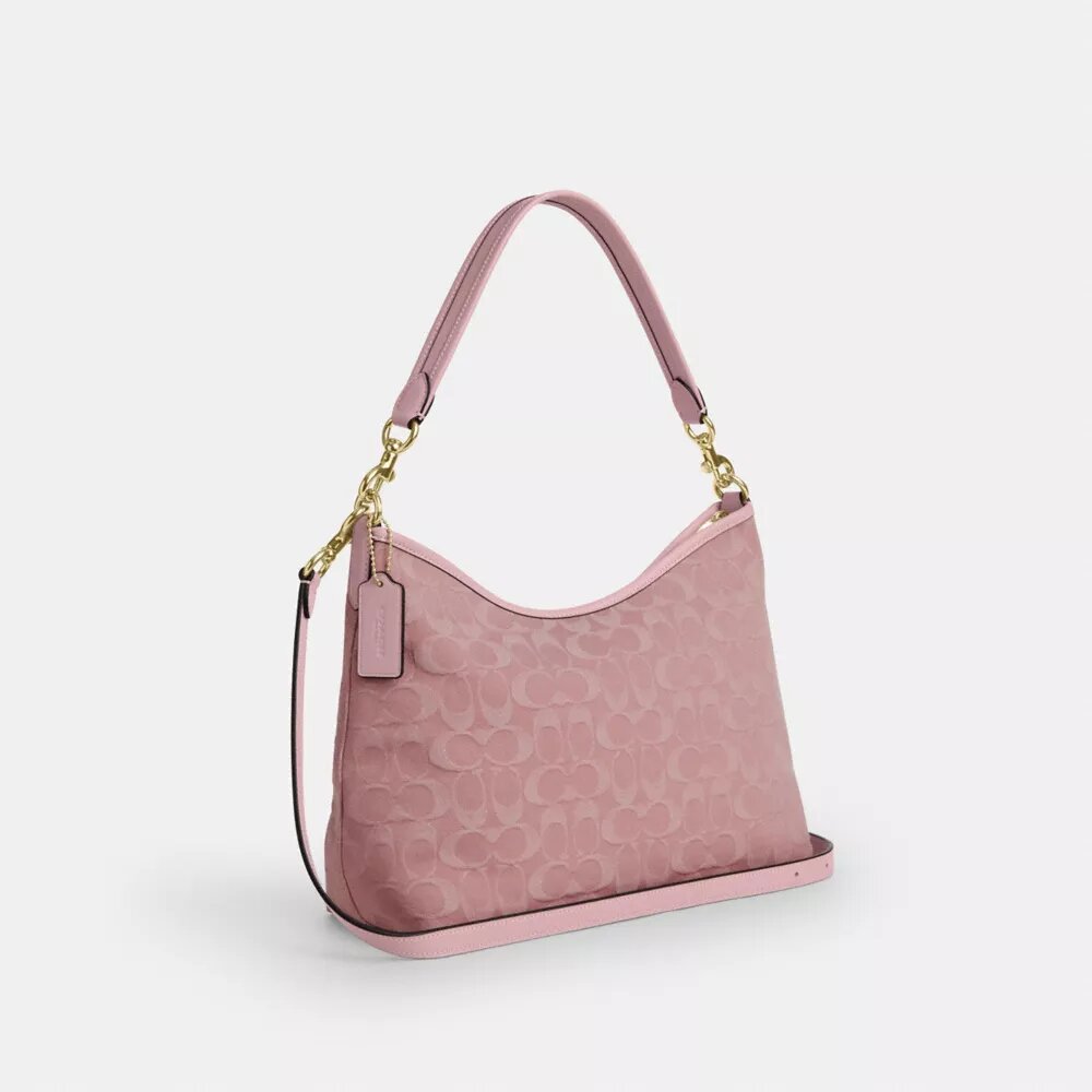 Laurel Shoulder Bag in Signature Denim