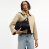 Laurel Shoulder Bag in Signature Denim