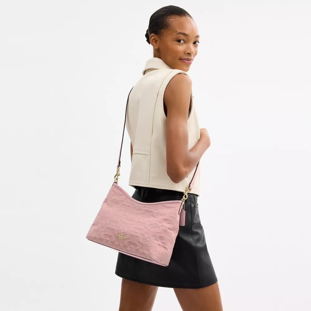 Laurel Shoulder Bag in Signature Denim