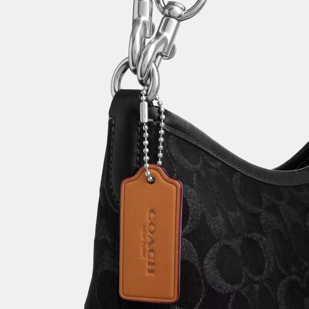 Laurel Shoulder Bag in Signature Denim