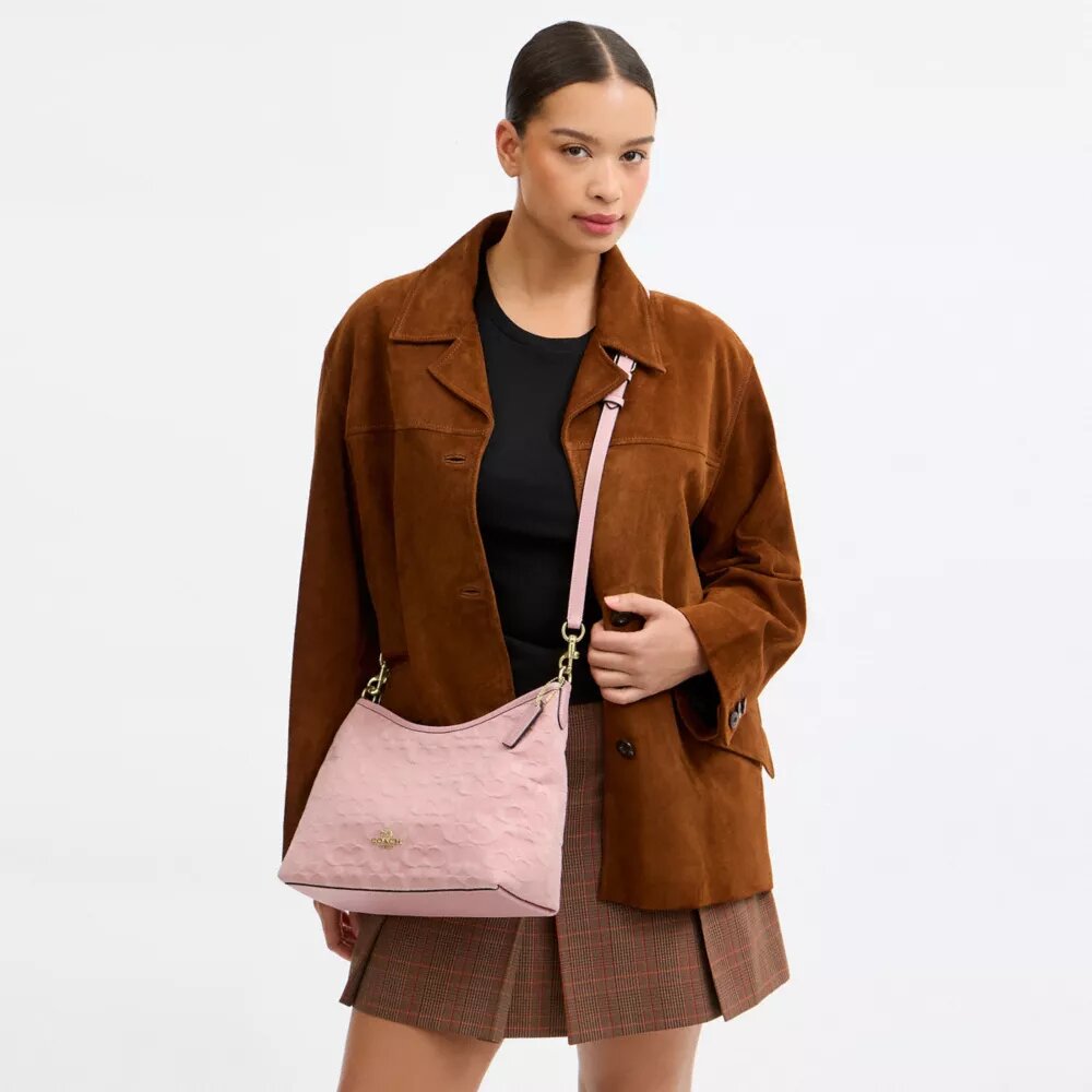 Laurel Shoulder Bag in Signature Denim