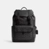 League Flap Backpack in Signature Canvas