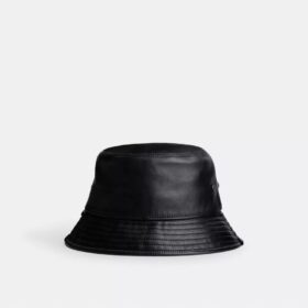 Leather Bucket Hat