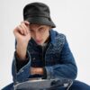 Leather Bucket Hat