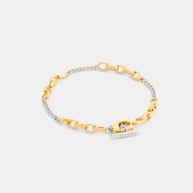 Linked C Bracelet