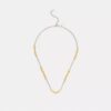 Linked C Necklace