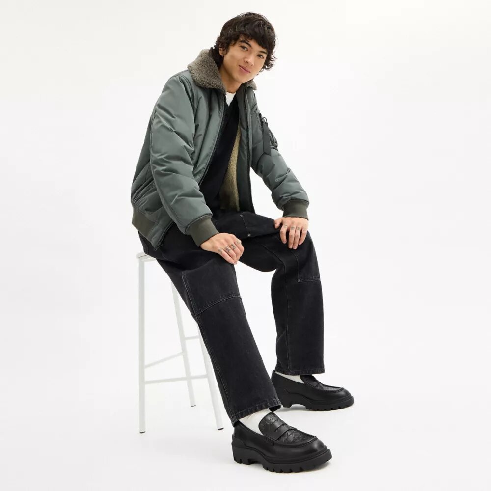 Loafer in Signature Leather