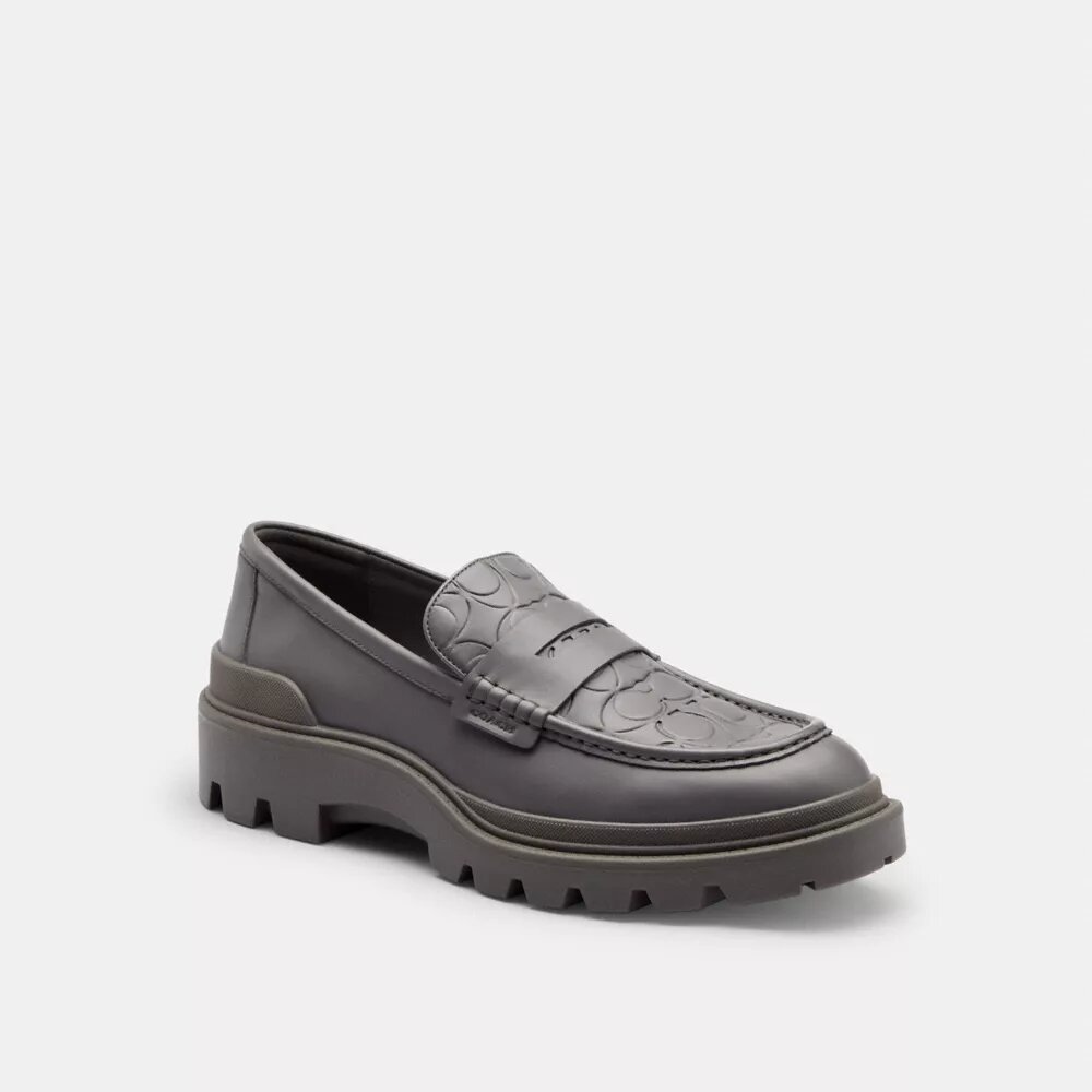 Loafer with Signature Print