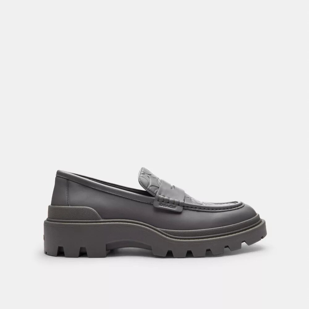Loafer with Signature Print