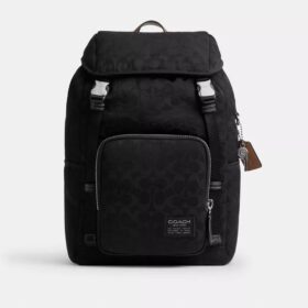 Logan Backpack in Signature Nylon