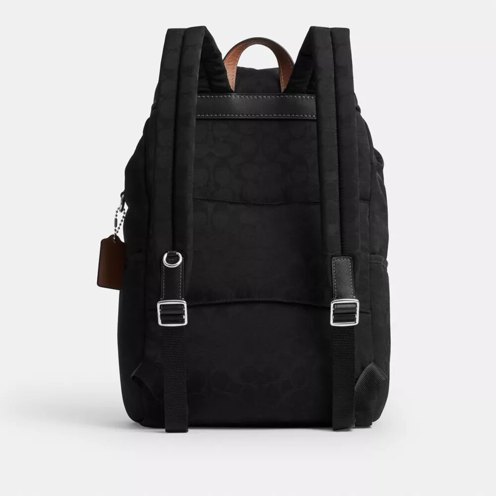 Logan Backpack in Signature Nylon