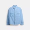 Long Sleeve Canvas Shirt in Organic Cotton
