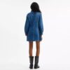 Long Sleeve Denim Dress in Organic Cotton