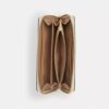 Long Zip Around Wallet in Signature Canvas
