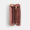 Long Zip Around Wallet in Signature Canvas