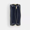 Long Zip Around Wallet in Signature Denim
