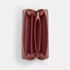 Long Zip Around Wallet in Signature Leather