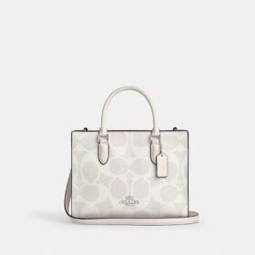 Maggie Small Tote Bag in Signature Canvas