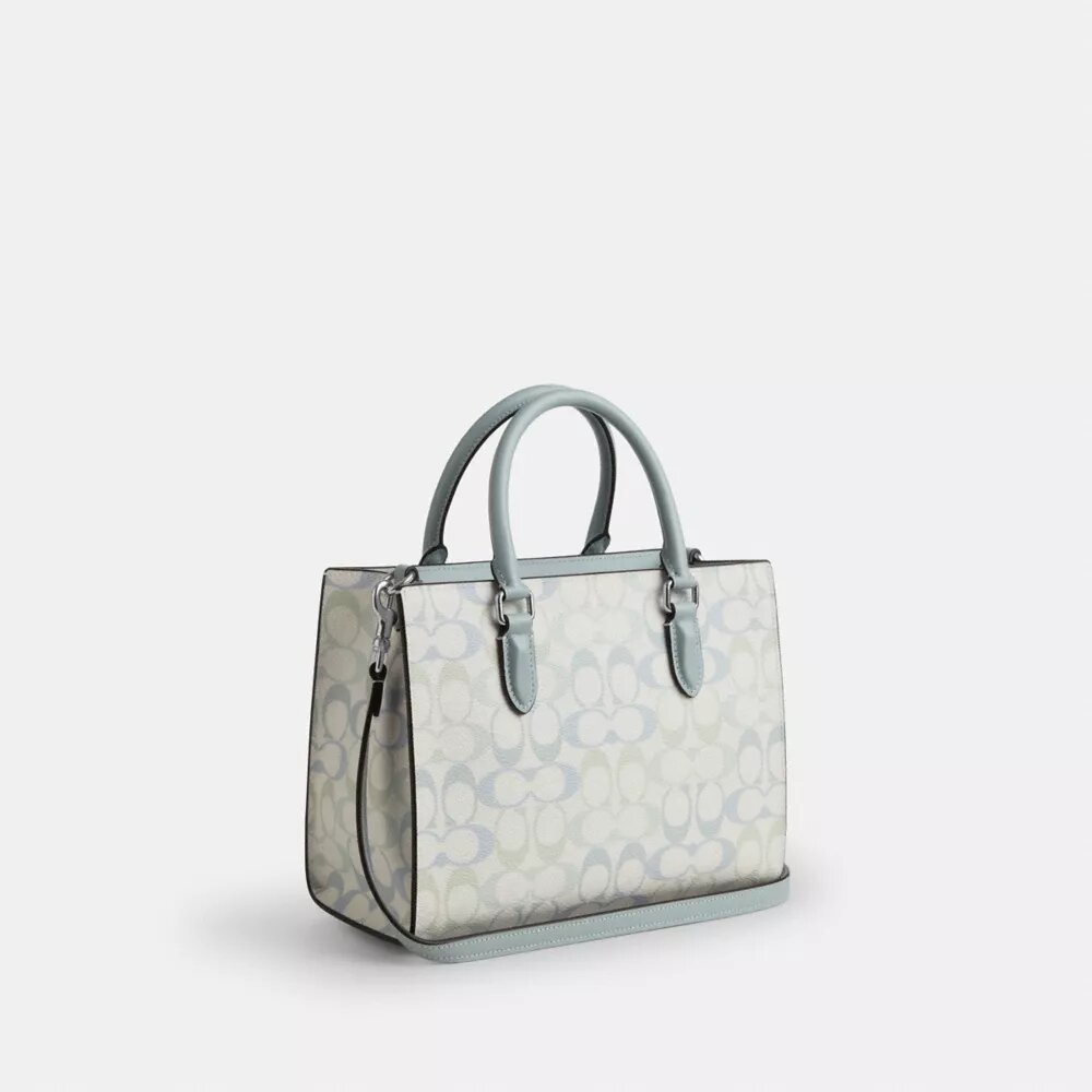 Maggie Small Tote Bag in Signature Canvas