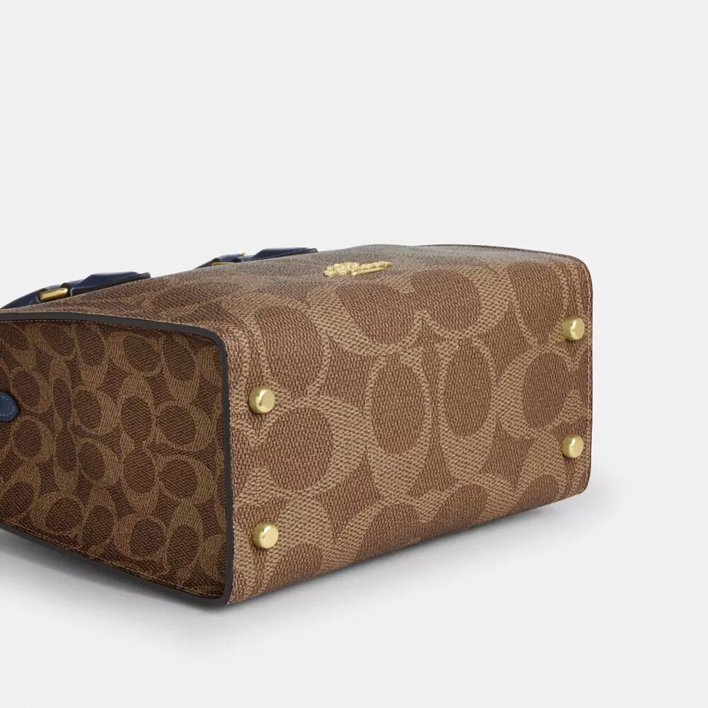 Maggie Small Tote Bag in Signature Canvas