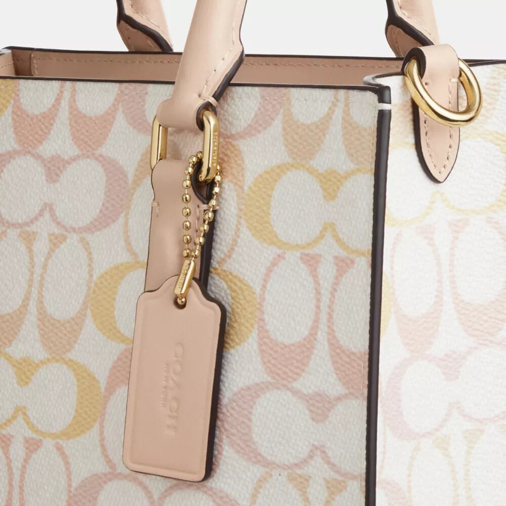 Maggie Small Tote Bag in Signature Canvas