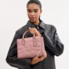 Maggie Small Tote Bag in Signature Leather