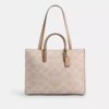 Maggie Tote Bag in Blocked Signature Canvas