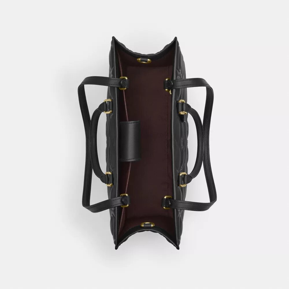 Maggie Tote Bag in Signature Leather