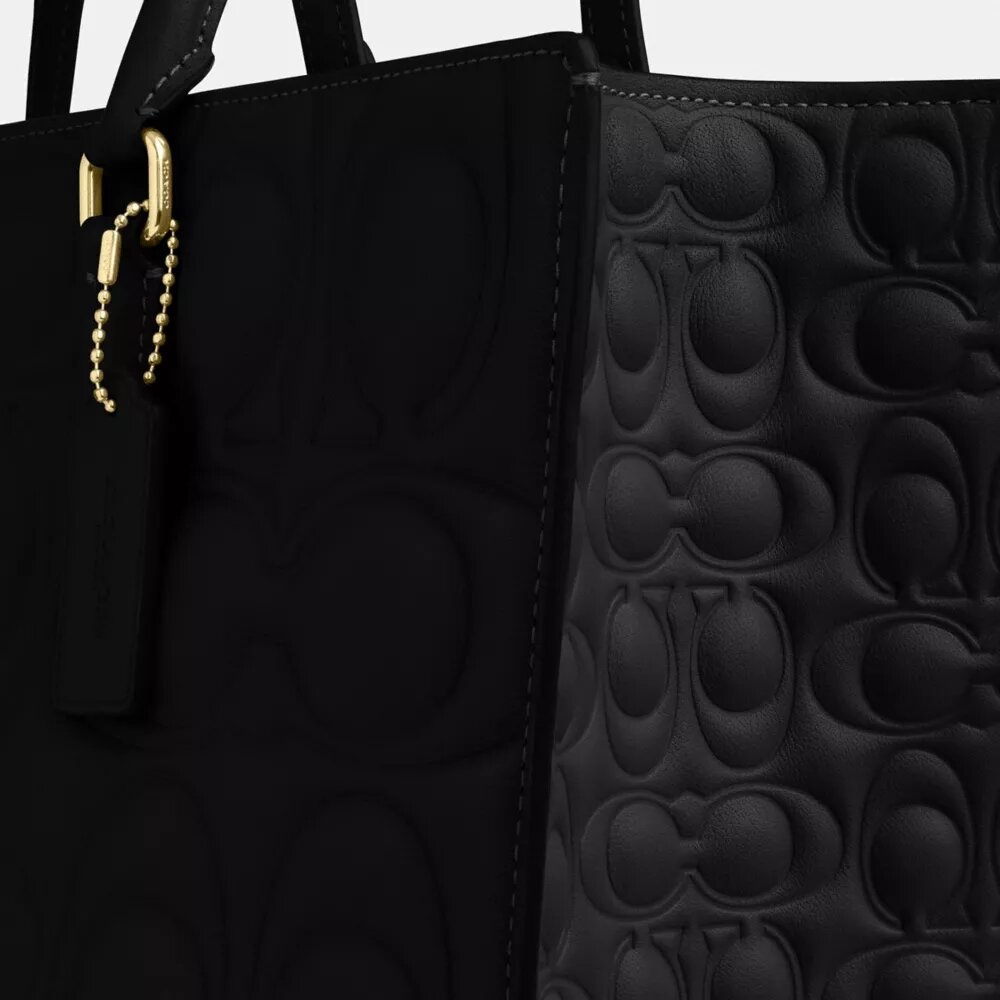Maggie Tote Bag in Signature Leather