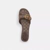 Margot Flat Sandal in Signature Jacquard