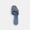 Margot Sandal in Crystal Signature Denim