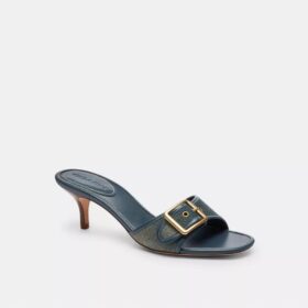 Margot Sandal in Loved Denim