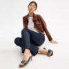 Margot Sandal in Loved Denim