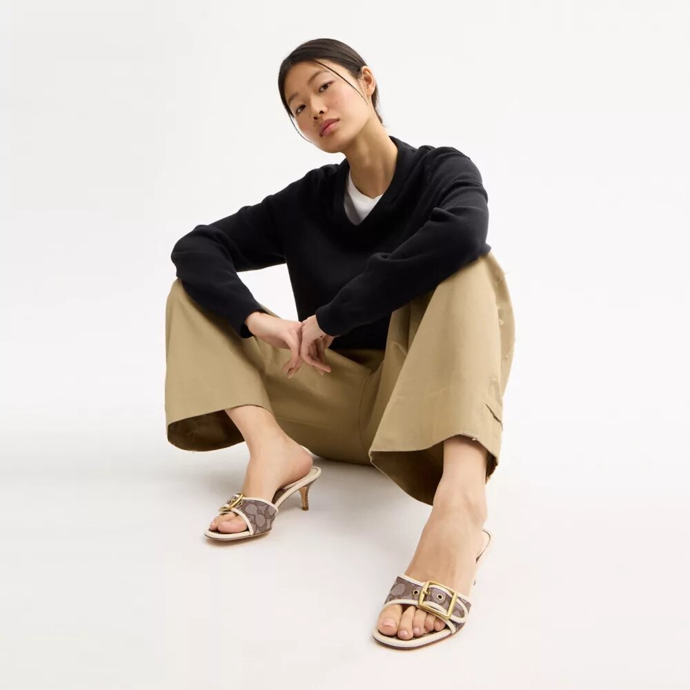 Margot Sandal in Signature Jacquard